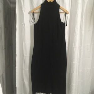 Ralph Lauren silk knit little black dress